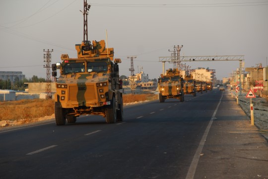 Suriye'nin kuzeyinde üçüncü kara devriyesi gerçekleştiriliyor