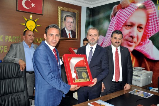 AK Parti genel başkan yardımcıları Akçakale'de