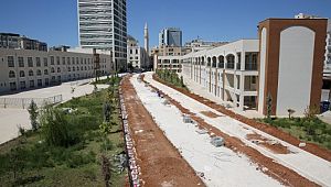 Büyükşehir, projelendirdiği “Yeşil koridor” ve “Standart cadde” yapımını sürdürüyor (Video)