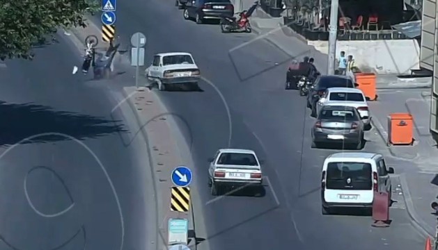Metrelerce fırladı hiçbir şey olmamış gibi kalkıp yürüdü (Videolu Haber)