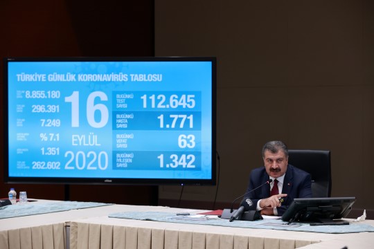 Sağlık Bakanı Koca, Koronavirüs Bilim Kurulu Toplantısı sonrası açıklamalarda bulundu