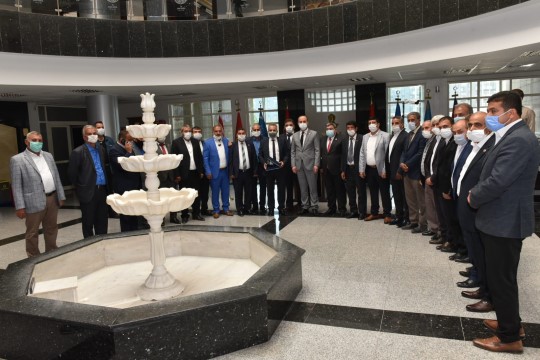 Muhtarlardan Vali Erin’e ziyaret
