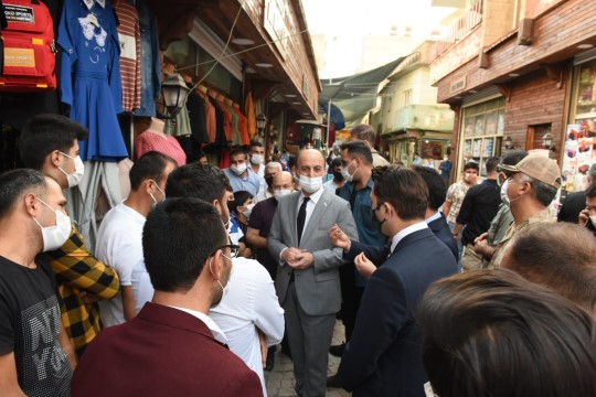Vali Erin, Akçakale ve Suruç’ta vatandaşlarla buluştu