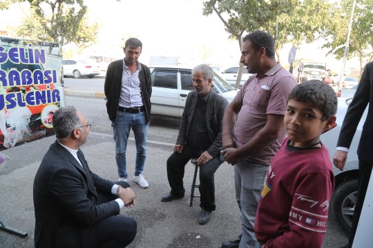 Başkan kuş, talepleri sahada dinlemeye devam ediyor. ( Video Haber )