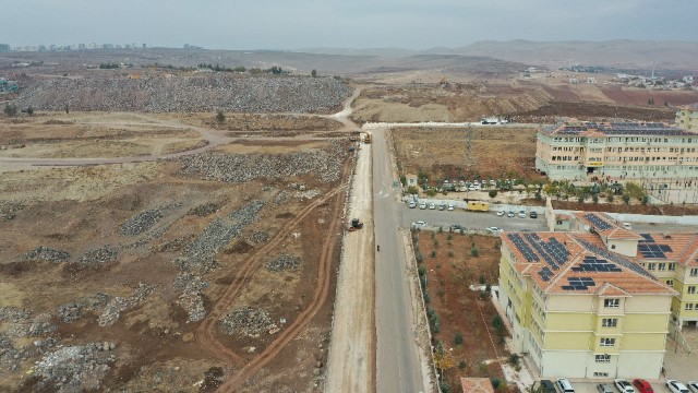 Büyükşehir’den zeytindalı eğitim kampüsünde üst yapı çalışmaları