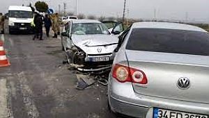 Şanlıurfa’da trafik kazası 5 yaralı
