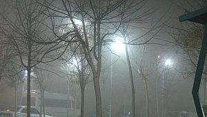 Şanlıurfa’da gece yarısı sis sürprizi ( Video Haber )