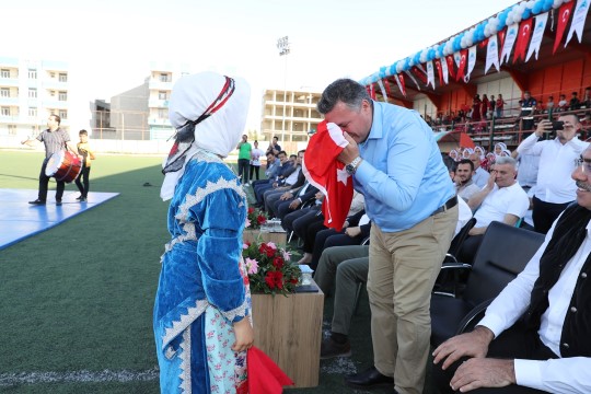 Eyyübiye belediye başkanı mehmet kuş, gençler için yeni tesislerin müjdesini verdi