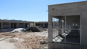 Şanlıurfa hayvan rehabilitasyon merkezi ınşaatı hızla YÜKSELİYOR