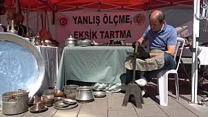 Osmanlı mesleği bakır kalaycılığının Kırıkkale'deki son temsilcisi Ahmet usta