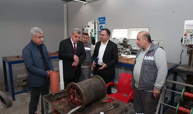 Şanlıurfa Büyükşehir Belediyesi ihtiyaç duyduğu melzemeleri kendi tesisinde üretiliyor.