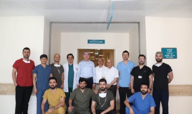 Harran Üniversitesi Hastanesi Üroloji anabilim dalı alanında kalitesini tescilledi (Videdo)