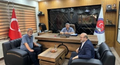 Saraç ve Gerem'den Gazeteci Güler'e ziyaret