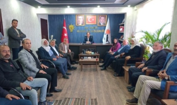 Beyazgül'den Hilvan AK Parti İlçe Başkanlığına ziyaret