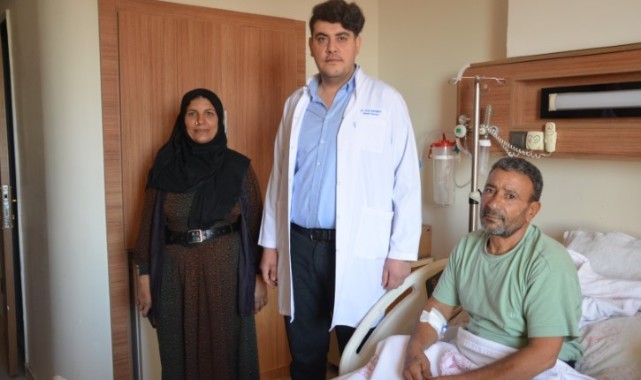 Şanlıurfa'da nadir görülen tümör başarıyla ameliyat edildi (Video)