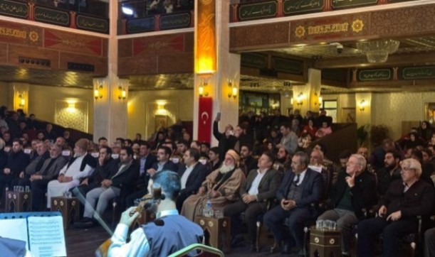 Bestekar Hafız Amir Ateş'in katılımı ile gerçekleşen İcra Heyeti Sanat Gecesine ilgi.