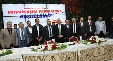 Karaköprü’de Bayram Buluşması