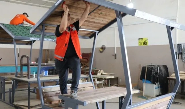 Şanlıurfa’da Yerli Üretim Park Mobilyaları Dönemi