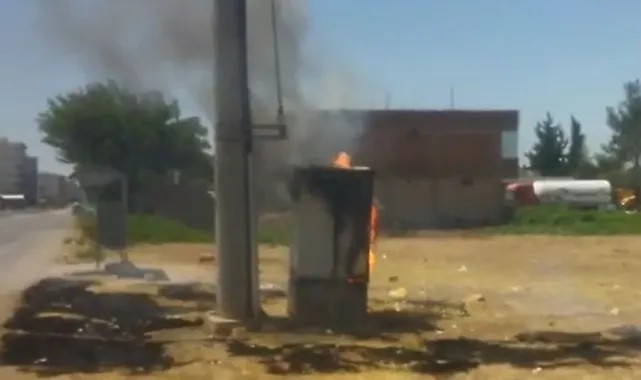 Sıcaklar Tehlike Saçtı: Şanlıurfa’da Patlayan Trafo Korkuya Neden Oldu