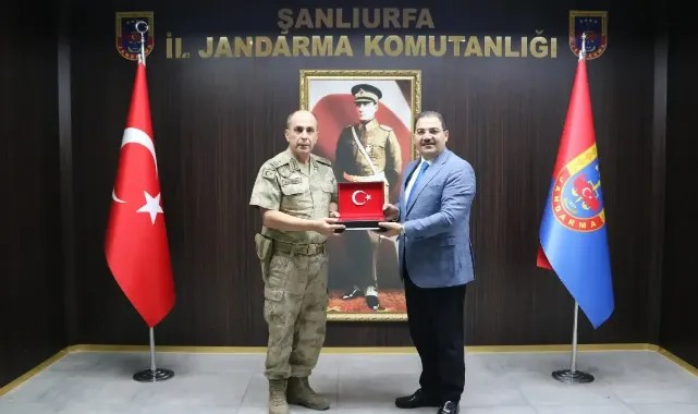 Canpolat, İlçe Jandarma Komutanı Aldemir’i Ziyaret Etti!