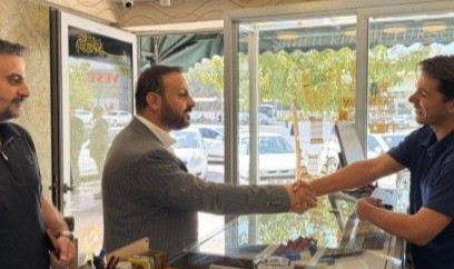 Şanlıurfa AK Parti Haliliye İlçe Başkanı Esnaf Ziyaretlerini Sürdürüyor