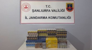 Şanlıurfa Jandarması Kaçakçılara Göz Açtırmıyor! Sigara, Çay ve Telefon Ele Geçirildi
