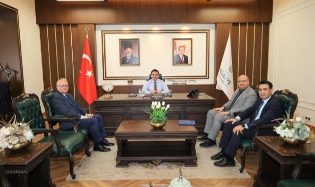 Haliliye Kaymakamlığı’nda Stratejik Görüşme: Albay Karabulut Şahin’i Ziyaret Etti!