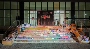 Kaçak Sigara ve Elektronik Sigara Yüklü Araç Şanlıurfa’da Yakalandı