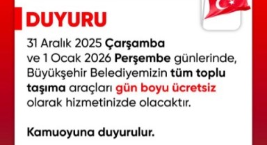 Kar Yağışı Öncesi Şanlıurfa’da Ücretsiz Toplu Taşıma Kararı!