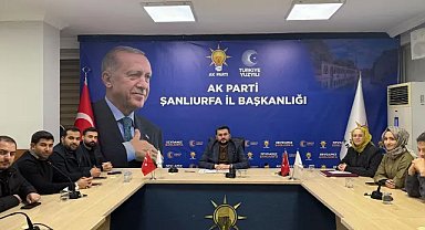 Şanlıurfa’da AK Parti Gençleri Saha Planlarını Görüştü