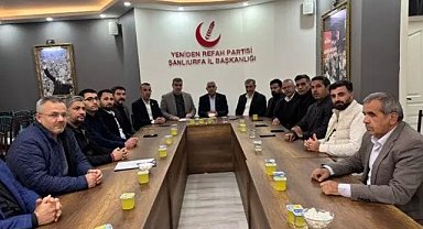 Şanlıurfa’da Yeniden Refah Partisi İl Yönetimi Toplandı