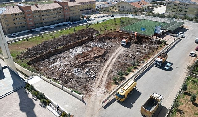 Şanlıurfa Haliliye’de Yeni Spor Merkezi Yükseliyor