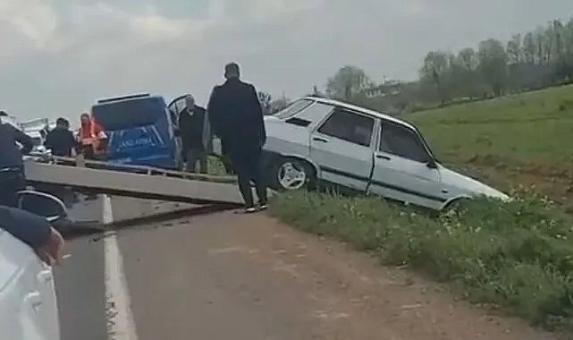 Şanlıurfa’da Kaza Sonrası Ekipler Seferber Oldu!