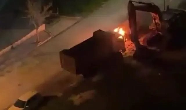 Şanlıurfa’da Korkutan Otomobil Yangını!