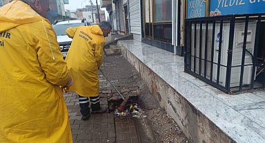 Viranşehir Yağışlarından Sonra Belediyeden Anında Müdahale