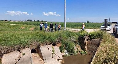 DSİ Heyeti Şanlıurfa’daki Tahliye Kanallarını Denetledi