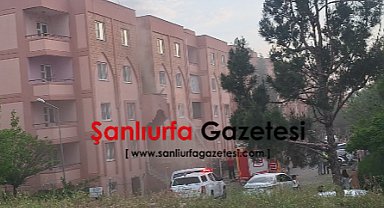 Polis Lojmanda Çıkan Yangın Paniğe Neden Oldu