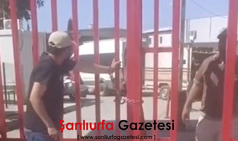 Şanlıurfa Akçakale Gümrük Kapısında Zincirli Protesto