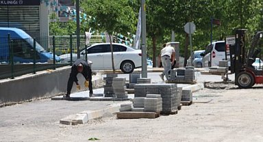 Şanlıurfa’da Atakent Mahallesi’nde Üstyapı Çalışmaları Sürüyor