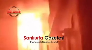 Şanlıurfa’da Elektrik Kesintisi Yangına Dönüştü