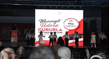 Şanlıurfa’da Pisa Koleji Mezuniyet Coşkusu Yaşadı