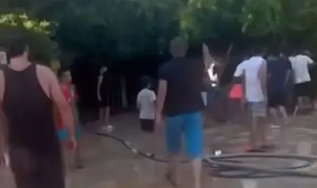 Şanlıurfa'da Mesire Alanında Gerginlik! Aile ile İşletme Çalışanları Karşı Karşıya Geldi
