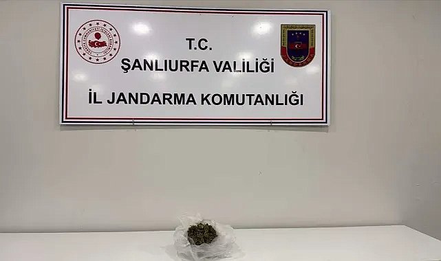 Şanlıurfa'da Devriyede Durduruldu! Üzerinden Esrar Çıktı