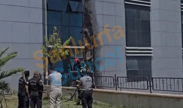 Şanlıurfa'da Eğitim ve Araştırma Hastanesi'nde Yangın Çıktı!