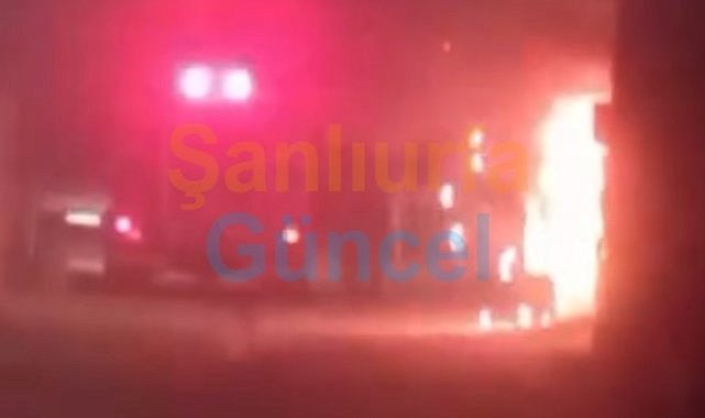 Şanlıurfa'da Korkutan Yangın! Mahalle Geceyi Alevlerle Geçirdi!
