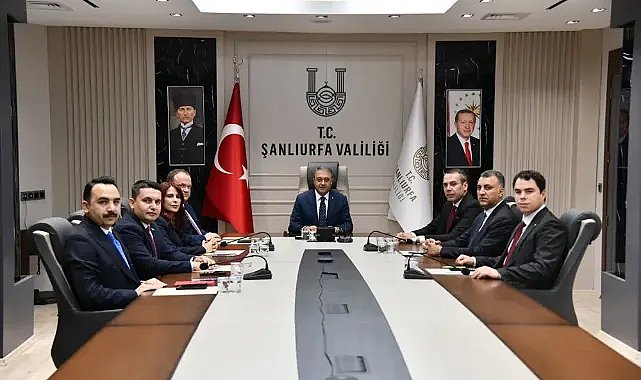 Şanlıurfa'nın Yeni Kaymakamları Vali Şıldak İle Bir Araya Geldi!