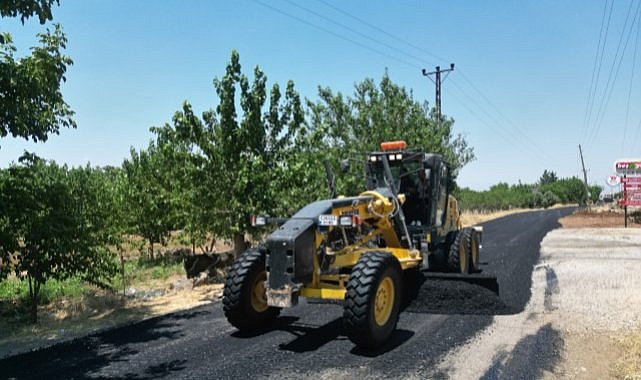 Şanlıurfa Siverek Hayvan Pazarı yolu yeni asfaltıyla hizmete açıldı
