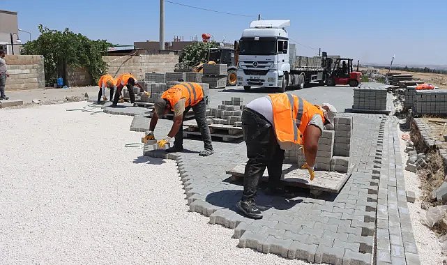 Halfeti’de yollar daha güvenli hale geliyor