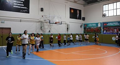 Haliliye’de Çocukların Voleybol Heyecanı