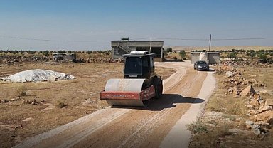 Haliliye’de Kırsal Mahallelerde Yol Çalışmaları Sürüyor